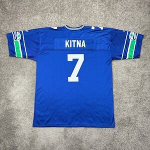 Vintage 90s Puma Seattle Seahawks Jon Kitna NFL Football Jersey XL